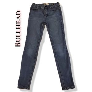 Bullhead Womens High Rise Skinny Denim Blue Jeans Pants Stretch Size 9 Inseam 29